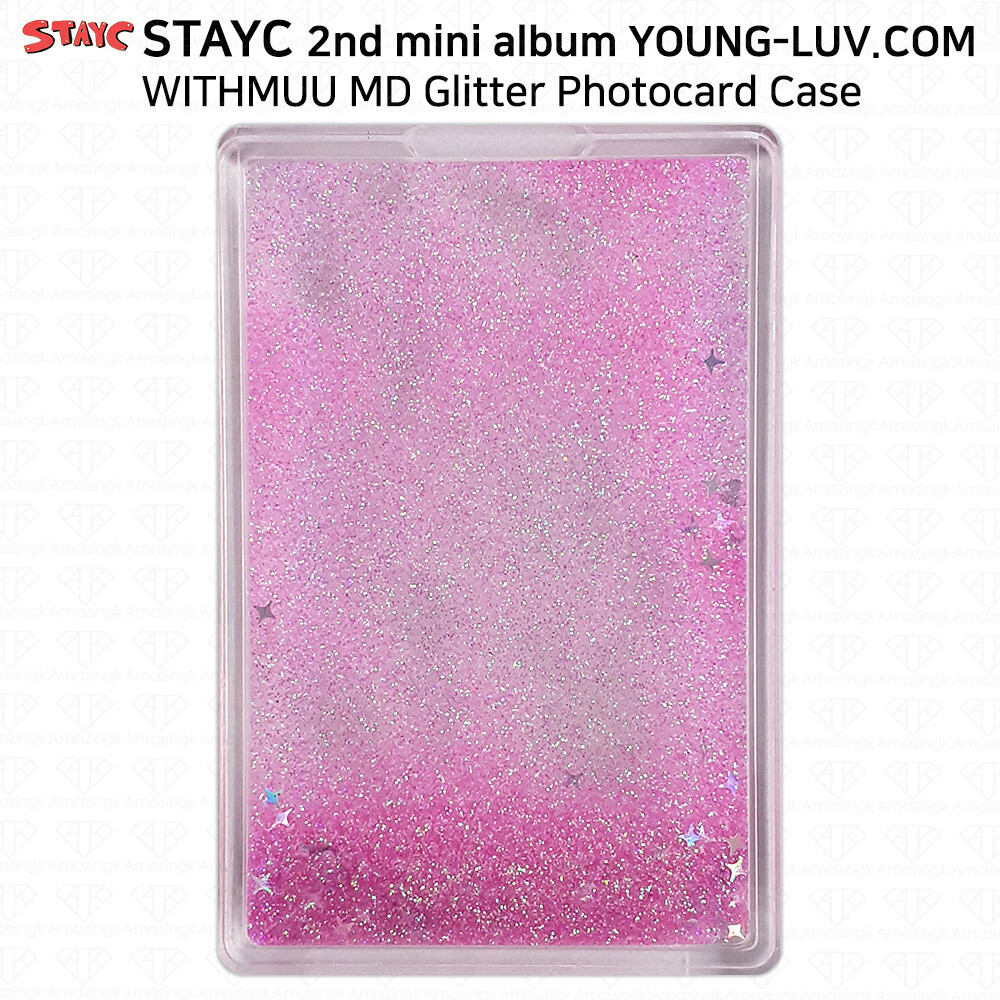 StayC 2nd Mini Album YOUNG-LUV.COM Official MD Glitter Case