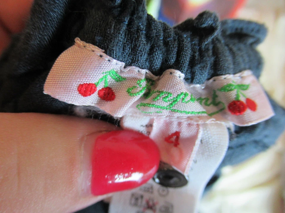 Bonpoint sleeveless blouse 💖 girls Size 4 polka dot - Image 3 of 4