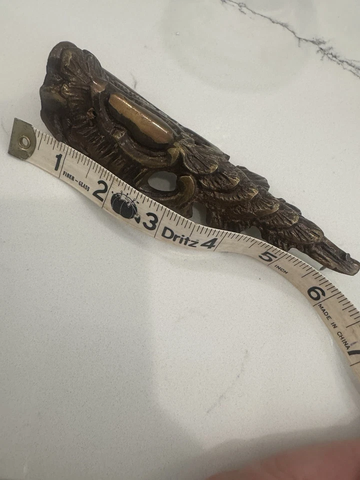 Mueble esquinero vintage de metal para decoración Foto 4 de 4