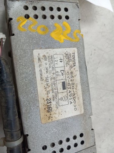 1991 TOYOTA LANDCRUISER 4.0L 4WD AT AUDIO / RADIO AMPLIFIER UNIT - Picture 6 of 12
