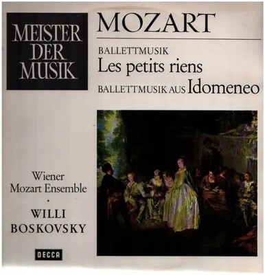 LP Mozart Mozart Les Petits Riens / Balletmusik aus Idomeneo NEAR MINT Decca