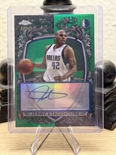 2025-26 Topps Chrome Signature Style Jerry Stackhouse Green Refractor /99 