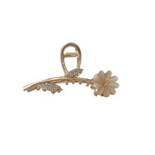 Sunflower Rhinestone Flower Large Metal Hair Claw Clips Claw Sunflower Headdr...