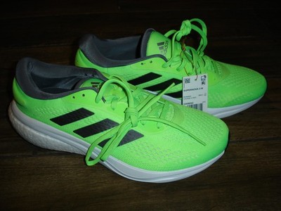 NEW Adidas Supernova 2 M athletic running shoes GW9092 Men's 11.5 Solar Green