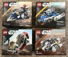LEGO Star Wars Microfighters Lot of 4 Sets 75400 75344 75391 75363 NEW SEALED