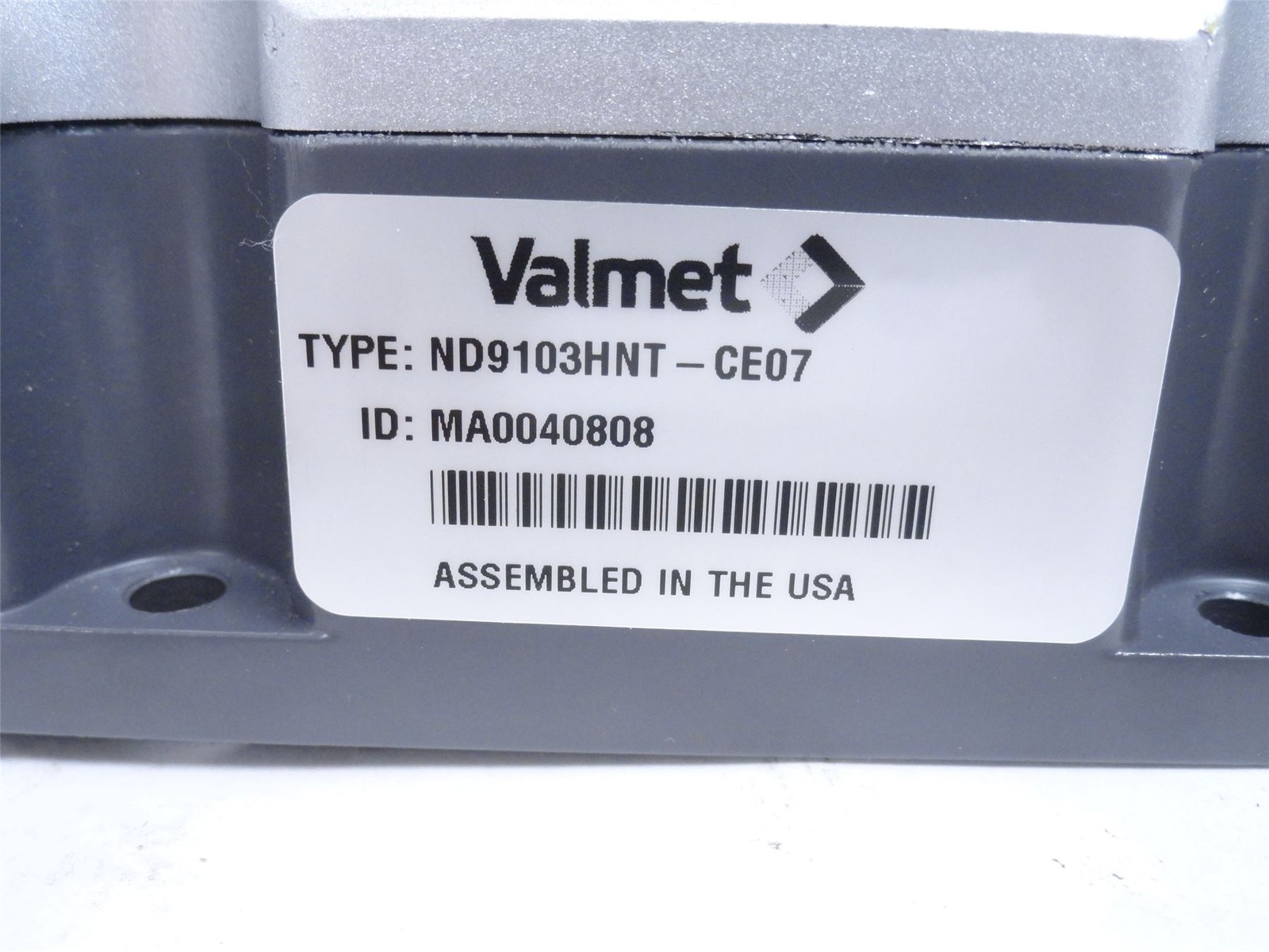 250881 New-No Box; Valmet ND9103HNT-CE07 Intelligent Valve Controller; 30VDC