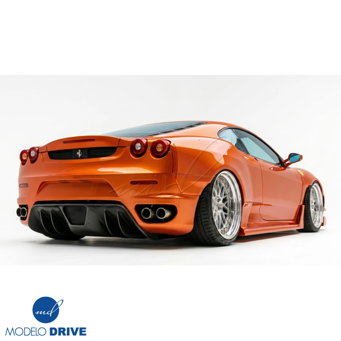 ModeloDrive FRP HOM Wide Body Side Skirts F for 430 Ferrari 05-09 modelodrivepa