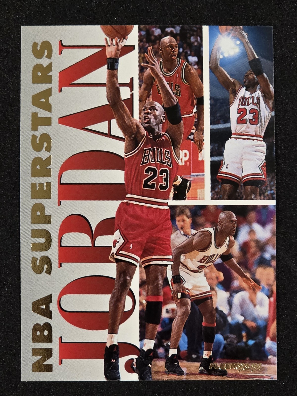 1993-94 Fleer NBA Superstars #7 Michael Jordan Chicago Bulls 