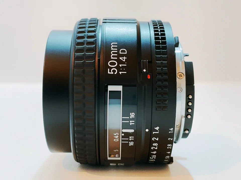 [N новый] Nikon AF NIKKOR 50 мм F1.4 D 1:1.4 AF объектив из Японии - Изображение 3 из 4
