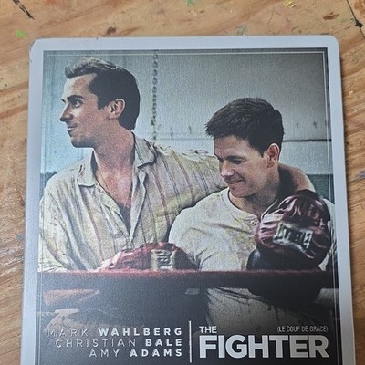 The Fighter Blu-ray SteelBook Case Movie Mark Wahlberg Christian Bale Amy Adams