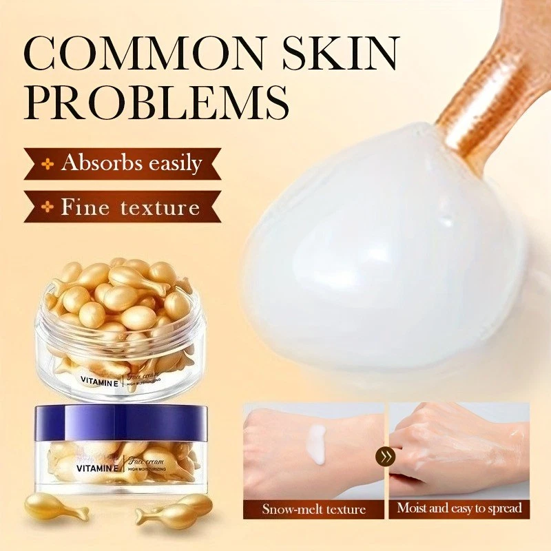 30-count Moisturizer Capsule Face Cream, Hydrating Collagen Face Cream Skincare  - Image 4 of 4