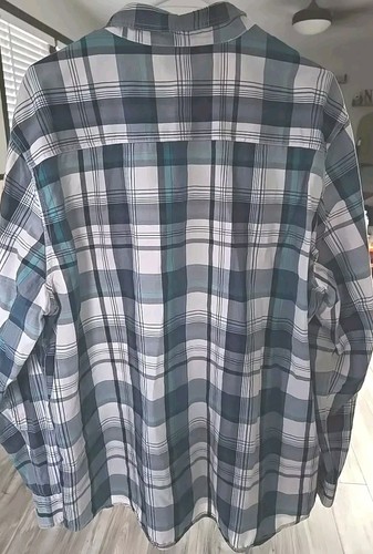 Chip & Pepper Shirt Men's 2XL Cotton Blue Plaid Long Sleeve Button Up - Picture 2 of 5