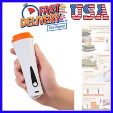 1800mAh Rechargeable Electric Vacuum Pump for Vacuum Storage Bags, Cordless T...