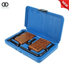 Gauge Hole Block 8 Piece 1-2-3 123 Precision 23 Hole Set with screw Wrench Case