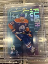 2025-26 Flair Leon Draisaitl Flash + Flair Edmonton Oilers