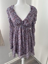 Wild Fable Women s Polyester Floral Long Dress Size M
