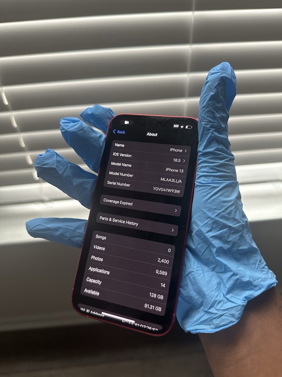 Apple iPhone 13 mini - 128 GB - (PRODUCT)RED (Unlocked) for sale