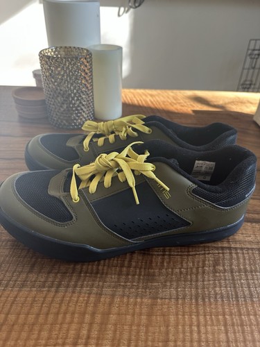 Shimano SH AM5 All Mountain MTB SPD Shoes Olive Size 48 Enduro Downhill NEW - Picture 2 of 6