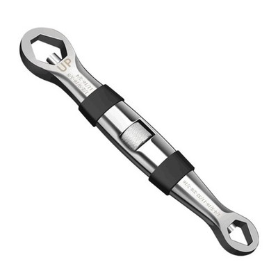 Adjustable 23-IN-1 Multi Functional Flexible Type Pocket Wrench 1/4 to 3/4inch