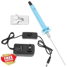 QWORK Hot Wire Cutter Pen for Foam Board Styrofoam Cutting 4" Electric