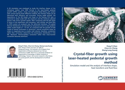Crystal-fiber growth using laser-heated pedestal growth method Peng-Yi Chen
