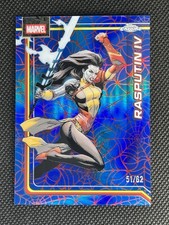 Rasputin IV /62 Red Blue Spider Web Refractor 2026 Topps Chrome Marvel #94