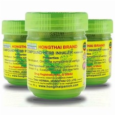 Traditional Thai Herbal Inhalers Pack Of 3 USA Seller Free Shipping