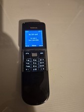 Nokia 8800 Sirocco Edition Mobile Phone Black