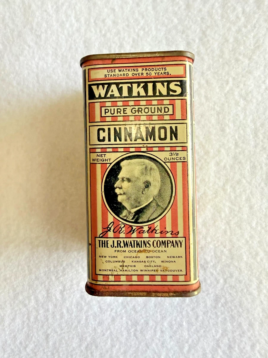 30s vintage Watkins Pepper 缶 can tin Vintage Watkins 1930s US