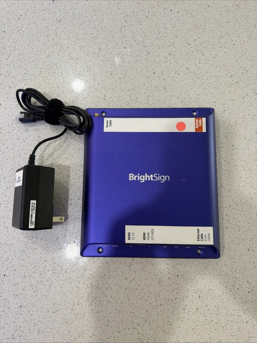 BrightSign XT1143 XT Series Expanded I/O Digital Signage Media