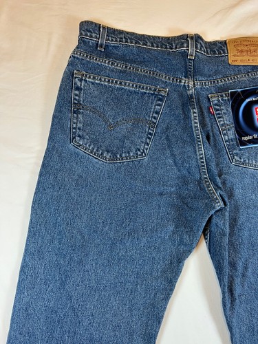 Levis 505 Mens 38x30 Red Tab Brand New W tags 90s Vintage Red Tab Straight Reg - Picture 12 of 24