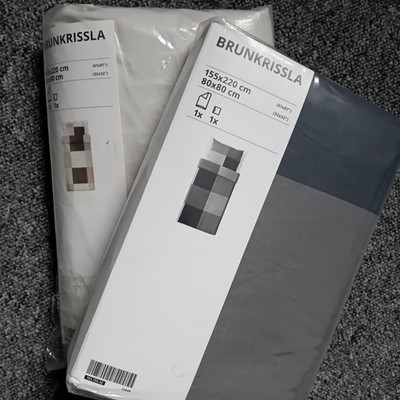 2 x Brunkrissla Bettwäsche 155x220 - Neu in OVP
