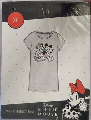 Disney Minnie Mouse Damen Oversize T-Shirt Gr.XL Neu&OVP