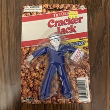 Cracker Jack 1995 the Bendables Gordy Toy 6" x 9" Unopened Vintage Rare Sealed