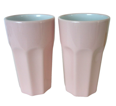 2x Ikea Pokal Latte Macchiato Becher Milch Kakao 550 ml TOP
