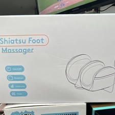 Shiatsu Heated Foot Massager FM03 Multispeed Corded Electric Black