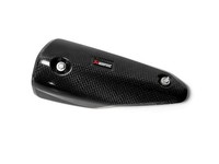 P-HSK4SO5 - Auspuff-Hitzeschild Akrapovic Kohlenstoff Kawasaki Ninja 400 (18-23)