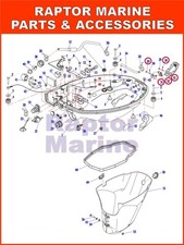 Cowling clamp for YAMAHA 4 stroke 15/20HP outboard 6AH-42801,model code 6AG/6AH