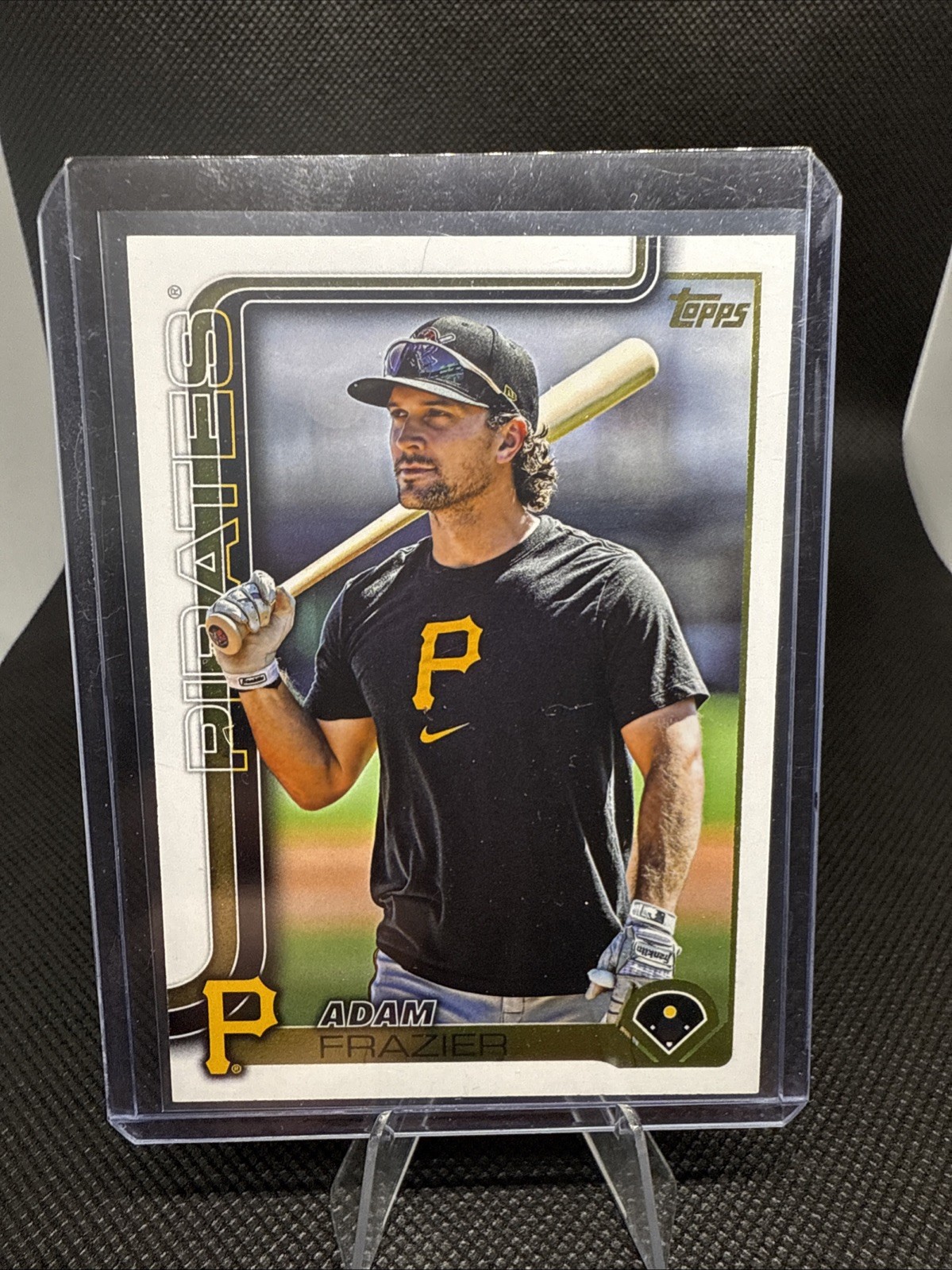 2025 Topps Update Adam Frazier Golden Mirror SSP Pittsburgh Pirates #US51 IV