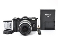 Pentax Q Digital Camera Black w/ 02 Lens ShutterCount:470  EXC  Japan E2937