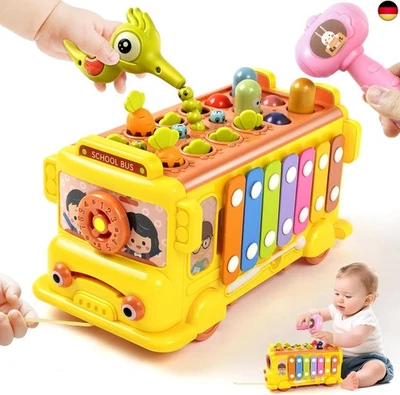 MARSTONE Montessori Spielzeug ab 2 Jahr, 8-in-1 Montessori Spielzeug ab 2 3 Jahr