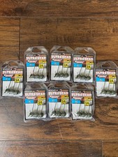 OWNER ULTRAHEAD SHAKY HEAD 3/4OZ GREEN PUMPKIN Sz 6/0 HOOK LOT OF 8 PACKS