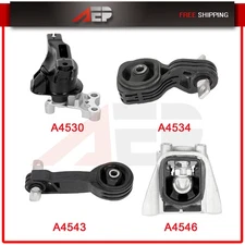 4x Engine Transmission Motor Mount For 2006 2007 2008 2009 2010 Honda Civic 1.8L