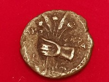 Roman Alexandria AE3 Bronze Obol Coin - Claudius AD 41-54 - 4.37g 19-19.8mm F