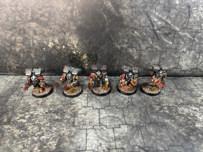 Space Marines Vanguard Veterans Warhammer 40k 5x Painted First Born (#3812)