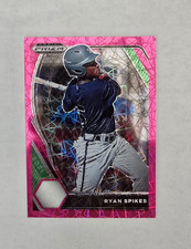 (ITEM D553) RYAN SPIKES - 2021 PANINI PRIZM DRAFT PICKS PRIZMS PINK #100 (RC)
