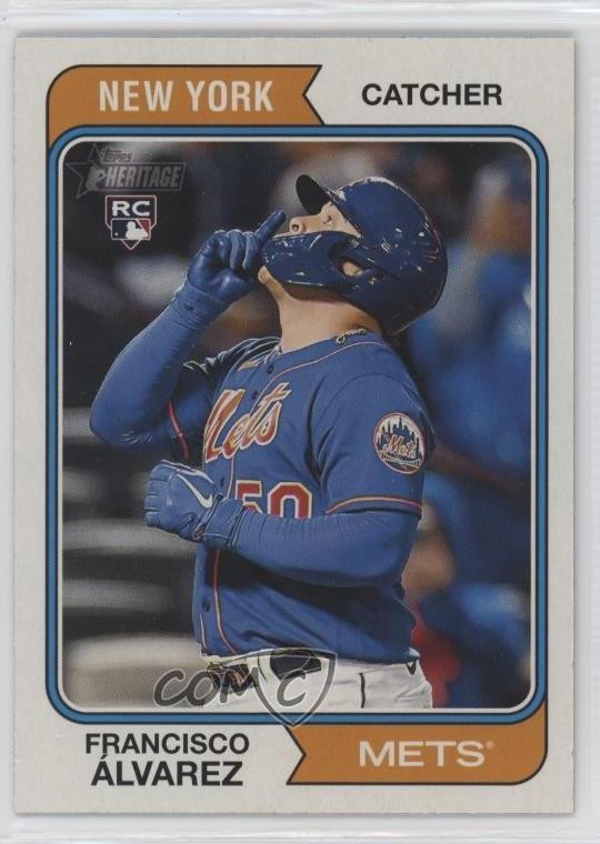 2023 Topps Heritage Image Variation Francisco Alvarez SP Álvarez #388 12w1
