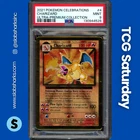 2021 POKEMON CELEBRATIONS ULTRA-PREMIUM COLLECTION #4 CHARIZARD METAL PSA 9
