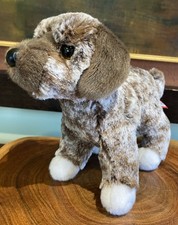 Douglas Cuddle Toys Spud 8 Mixed Breed Mutt Dog 3980 Stuffed Animal Toy NWOT