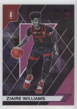 2021 Panini Chronicles Draft Picks Recon Purple 47/49 Ziaire Williams #136 0a16